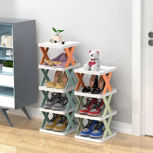 X-Shape Shoe Rack