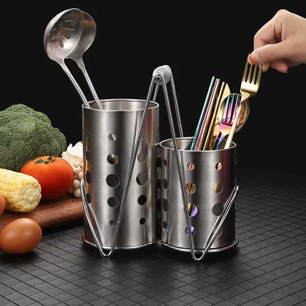 Stainless Steel Spoon Holder