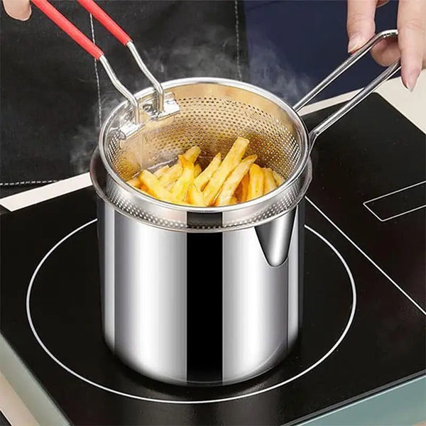 Stainless Steel Fry Pot