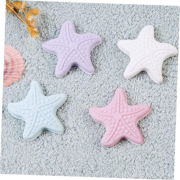 4 Pcs Silicone Stars Door Stopper