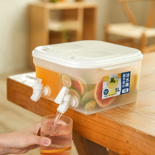 Double Partition Juice Dispenser