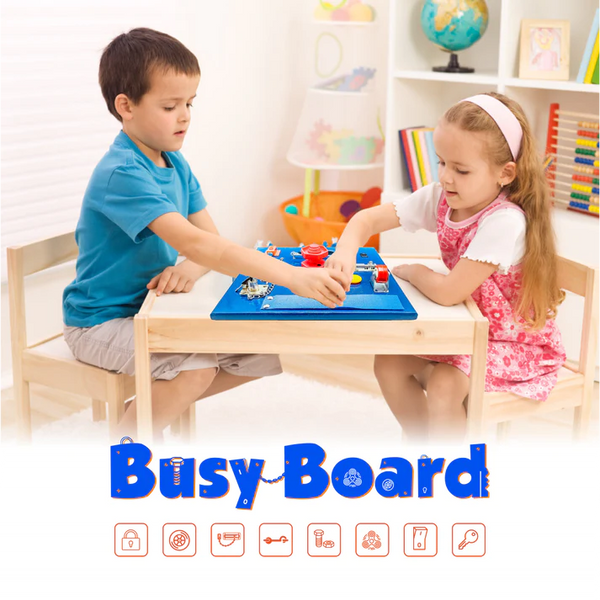 Wooden Montessori Learning Board
