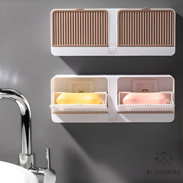 Wall Mounted Double Layer Soap Box