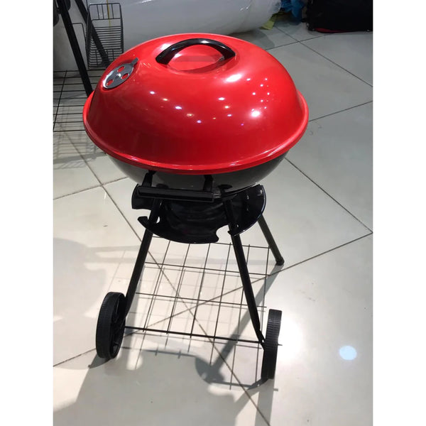 Portable BBQ Grill With Tires