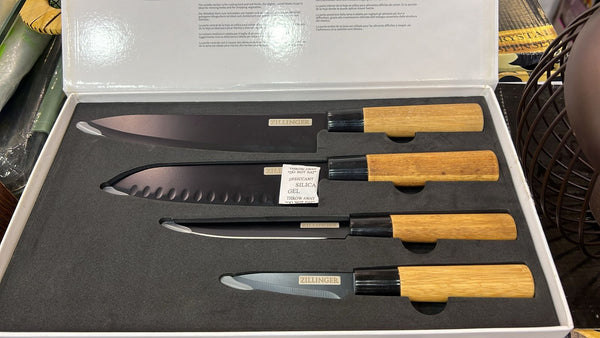 4Pcs Japanese Zillinger Knife Set