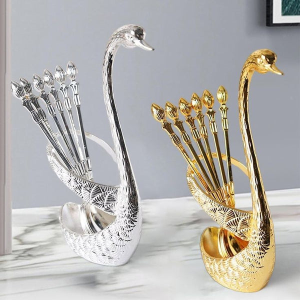 Creative Spoon Set With Stand