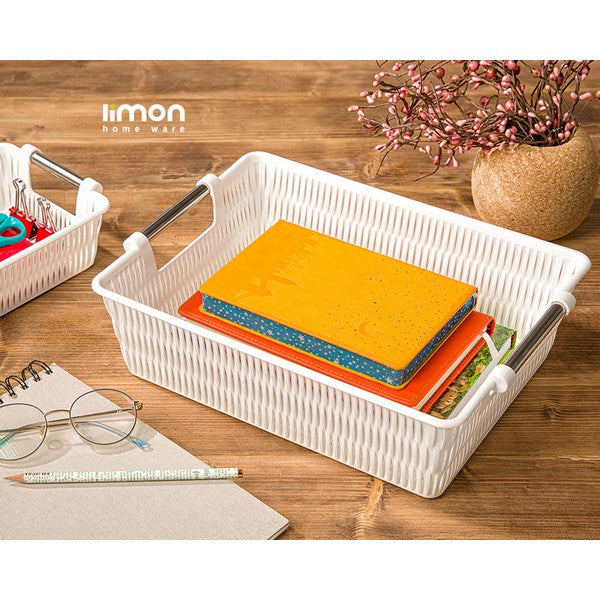 Limon Basket with Steel Handle