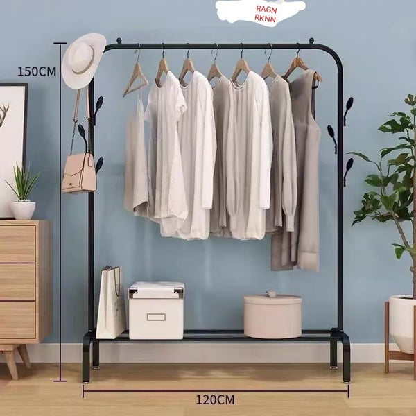 Clothes Dryer Rack With Shoes Rack Shelf